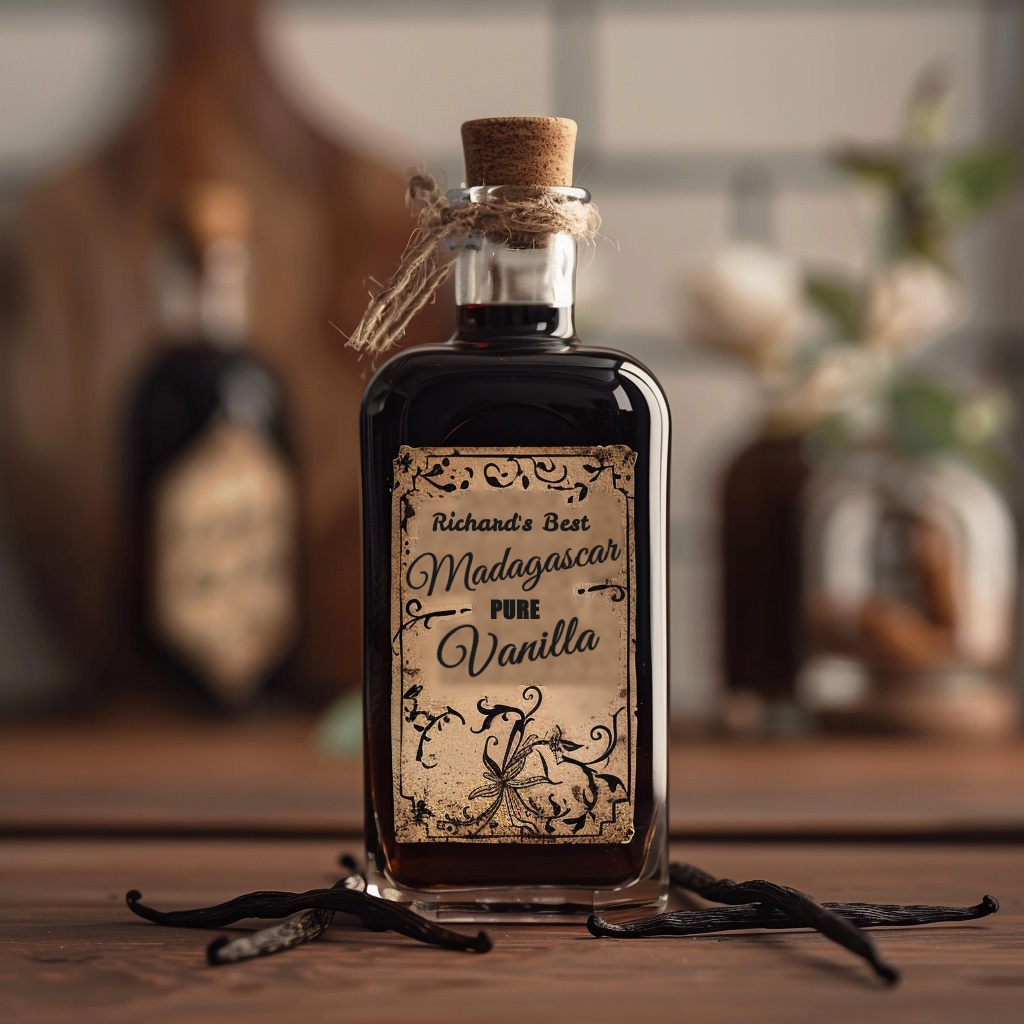 Madagascar Majesty Vanilla: Unleash the essence of rich, aromatic Madagascar vanilla in every drop—perfect for elevating your culinary creations.